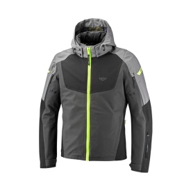 Geaca (jacheta) motociclete barbati Touring/Adventure/Urban Ixon All season model Burning MS culoare: gri/negru/galben (geaca laminata; waterproof si pe exterior) - Img 6