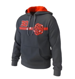 Hanorac (hoodie) barbati Ixon model SW1 Espa 24 MS culoare: antracit (gri) - Img 5