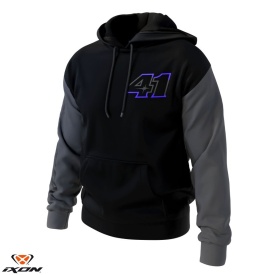 Hanorac (hoodie) barbati Ixon model SW1 Espa 24 MS culoare: negru/antracit