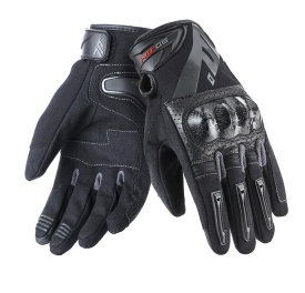 Manusi barbati Racing/Naked vara Seventy model SD-N14 negru/gri - degete tactile - Img 6