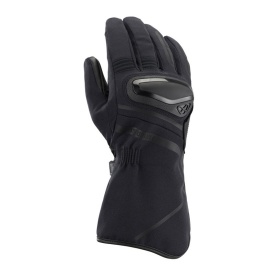 Manusi barbati Touring/Adventure Mid-season textil/piele Ixon model Drizzle MS culoare: negru – degete tactile (manusi lungi) - Img 4
