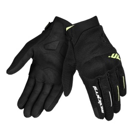 Manusi barbati Urban vara Seventy model SD-C40 Asphalt culoare: negru/galben fluor - degete tactile - Img 4