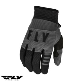 Manusi moto copii cross-enduro Fly Racing model F-16 culoare: negru/gri - Img 1