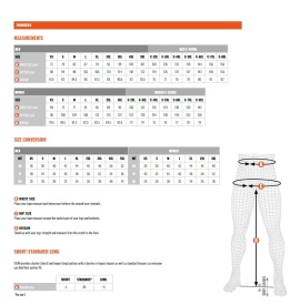 Pantaloni motociclete barbati piele Racing Ixon vara model Vortex 3 MS culoare: negru - Img 3