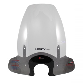 Parbriz mare transparent Piaggio Liberty 50 ie IGET 3V (16-22) 4T AC 50cc - Liberty ie IGET 3V ABS (16-22) 4T AC 125-150cc