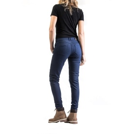 Blugi (jeans) moto femei Ixon model Vicky culoare: Navy (albastru) (Cordura® Denim) - Img 5