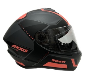 Casca integrala Axxis model Draken S Sonar B5 rosu deschis (roz) mat - tip viziera: MT-V-18C - Img 3