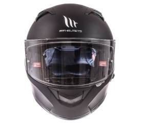 Casca integrala motociclete MT KRE SV negru mat (fibra sticla) - cu ochelari soare integrati - Img 5