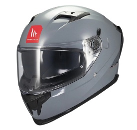 Casca integrala MT Braker SV A12 gri lucios (ochelari soare integrati) - tip viziera: MT-V-28B - DKS435 - Img 2