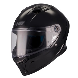 Casca integrala MT Stinger 2 Kids Pure A1 negru mat - tip viziera: MT-V-28B - casca de copii - Img 2
