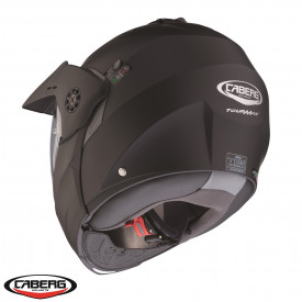 Casca modulabila (flip-up)/adventure Caberg model Tourmax X SV negru mat Pinlock ready - lentila Pinlock inclusa - Img 4