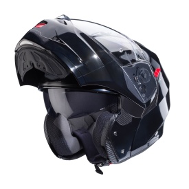 Casca modulabila (flip-up) Caberg model Duke X SV Smart black (negru lucios) Pinlock ready - lentila Pinlock NU este inclusa - Img 5