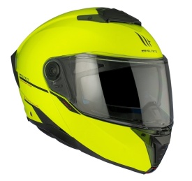 Casca modulabila MT Atom 2 SV A3 galben fluor lucios (ochelari soare integrati) Pinlock Ready - tip viziera: MT-V-35 - Img 10
