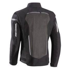 Geaca (jacheta) motociclete barbati Racing/Roadster Ixon All season model T-Rex MS culoare: negru/alb/gri - Img 5