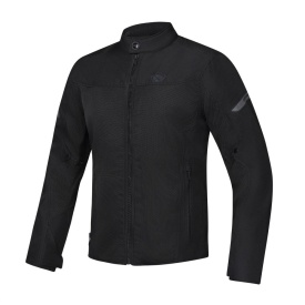 Geaca (jacheta) motociclete barbati Racing/Roadster Ixon vara model Fresh MS culoare: negru - tip croi: Slim Fit - Img 6