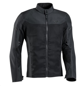 Geaca (jacheta) motociclete barbati Racing/Roadster Ixon vara model Fresh MS culoare: negru - Img 5