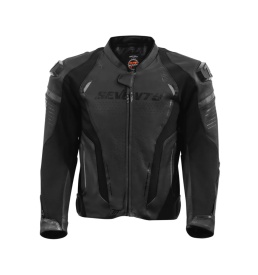 Geaca (jacheta) motociclete barbati Racing Seventy all season/iarna model SD-JL24 Spoiler culoare: negru - Img 5