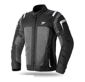Geaca (jacheta) motociclete barbati Touring Seventy vara model SD-JT44 culoare: negru/gri - Img 5