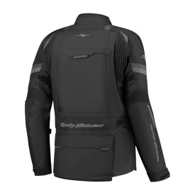 Geaca moto touring Rusty Stitches Cliff Black - Img 4