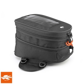 Geanta extensiva rezervor motocicleta Kappa - model ST108 Striker (volum: 5-7L) (fixare cu magneti sau cureluse) - culoare: negru - Img 2