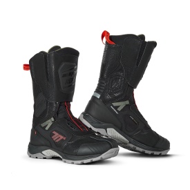Ghete (cizme) moto Adventure (Touring) Unisex Seventy model SD-BA6 Stelvio culoare: negru/rosu/verde - Img 4