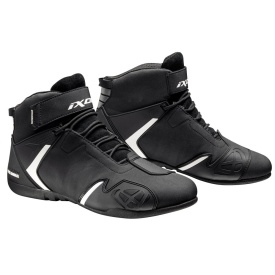 Ghete moto Roadster barbati All Season Ixon model Gambler WP MS culoare: negru/alb (100% waterproof) - Img 5