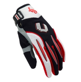Manusi motociclete cross-enduro unisex Unik Racing model X-10 culoare: rosu - Img 1