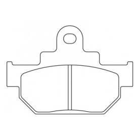 Placute de frana CL BRAKES 2387 S4