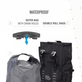 Saddlebag SHAD TR40 X0TR402 ADVENTURE TERRA - Img 4