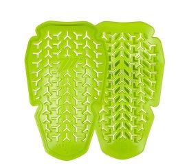 Set protectii umeri femei omologate Seventy model SD-A33 Windflex Small (Level 2) – culoare: verde fluor - Img 2