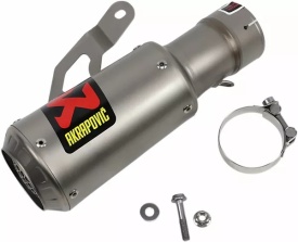 Toba finala Akrapovic Exhaust Titanium Slip-On Line Muffler - Img 1