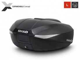 Top case SHAD SH58X Carbon (expandable concept) - PREMIUM lock - Img 1
