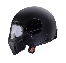 Casca Caberg model Ghost X negru mat - fibra de sticla - omologare noua ECE 22.06 - Img 6