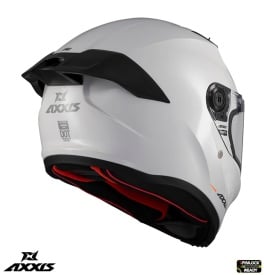Casca integrala Axxis Fenix A0 alb lucios - tip viziera: MT-V-31B - DKS429 - Img 4