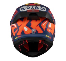 Casca integrala Axxis Fenix Angry Face C5 rosu mat - tip viziera: MT-V-31B - DKS429 - Img 6