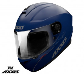 Casca integrala Axxis model Draken S A7 albastru mat - tip viziera: MT-V-18C