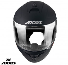 Casca integrala Axxis model Draken S V.2 A11 negru mat - tip viziera: MT-V-18C - Img 2