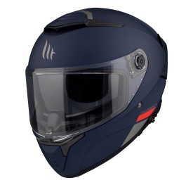 Casca integrala MT Thunder 4 SV A7 albastru mat (ochelari soare integrati) - tip viziera MT-V-28B - Img 6