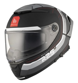 Casca integrala MT Thunder 4 SV R25 B2 negru/gri mat (ochelari soare integrati) - Img 6