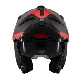 Casca modulabila (flip-up) Axxis GhostFighter SV Maniac B5 negru/rosu mat (ochelari soare integrati) – tip viziera: MT-V-36 - Img 9