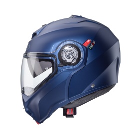 Casca modulabila (flip-up) Caberg model Duke Evo SV albastru mat Yama Pinlock ready - lentila Pinlock inclusa - Img 6