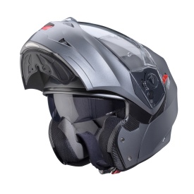 Casca modulabila (flip-up) Caberg model Duke X SV gun metal (titanium) mat Pinlock ready - lentila Pinlock inclusa - Img 5