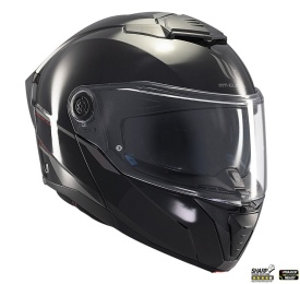 Casca modulabila MT Atom 2 SV A1 negru lucios (ochelari soare integrati) Pinlock Ready - tip viziera: MT-V-35 - Img 7