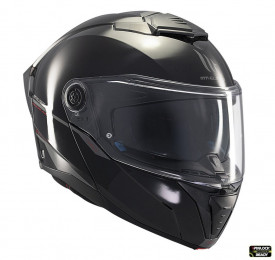 Casca modulabila MT Atom 2 SV A1 negru lucios (ochelari soare integrati) Pinlock Ready - tip viziera: MT-V-35 - Img 4