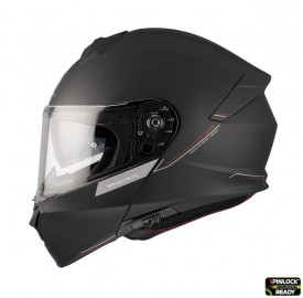 Casca modulabila MT Genesis SV A1 negru mat Pinlock ready - omologare noua ECE 22.06 - Img 2
