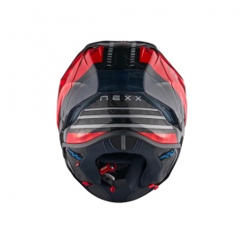 Casca moto NEXX X.R3R Swirl Carbon Red (pinlock inclus) - Img 2