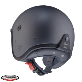 Casca open face (jet) Caberg model Freeride X 91 gun metal (titanium) mat (fibra de sticla) - Img 2