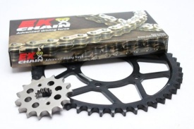 Chain kit EK ORIGINAL EK + SUPERSPROX with SROZ2 chain -CBR 600F 94