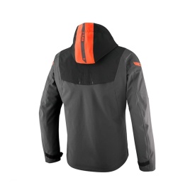 Geaca (jacheta) motociclete barbati Touring/Adventure/Urban Ixon All season model Burning MS culoare: antracit/negru/rosu neon (geaca laminata; waterproof si pe exterior) - Img 5