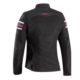 Geaca (jacheta) motociclete femei Racing/Roadster Ixon All season model Ilana LS culoare: negru/fuchsia (roz) - Img 5